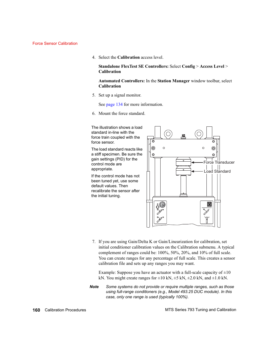 MTS Series 793 User Manual | Page 160 / 218