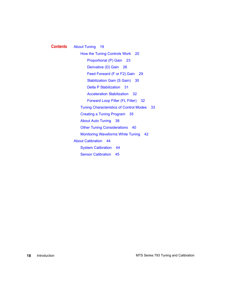 MTS Series 793 User Manual | Page 18 / 218