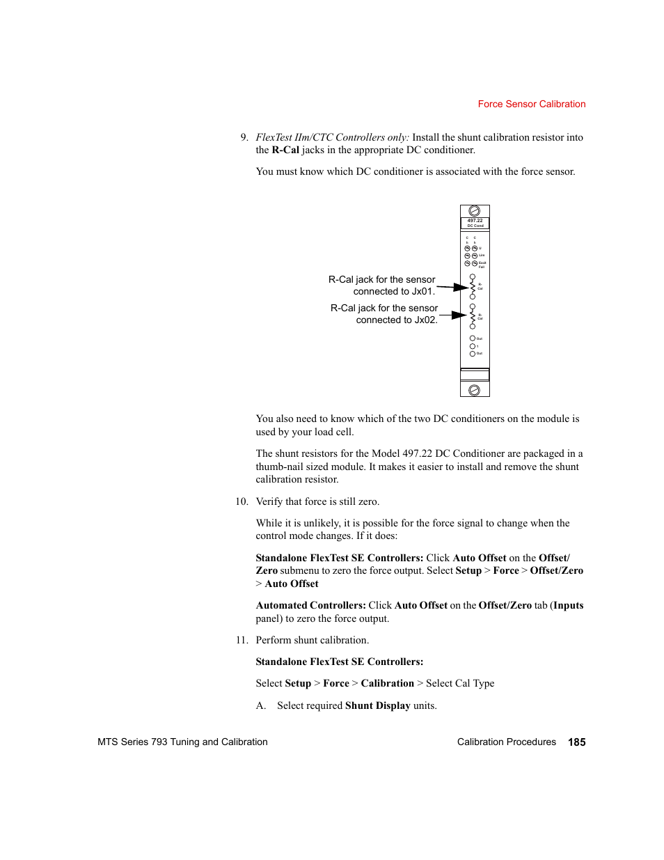 MTS Series 793 User Manual | Page 185 / 218