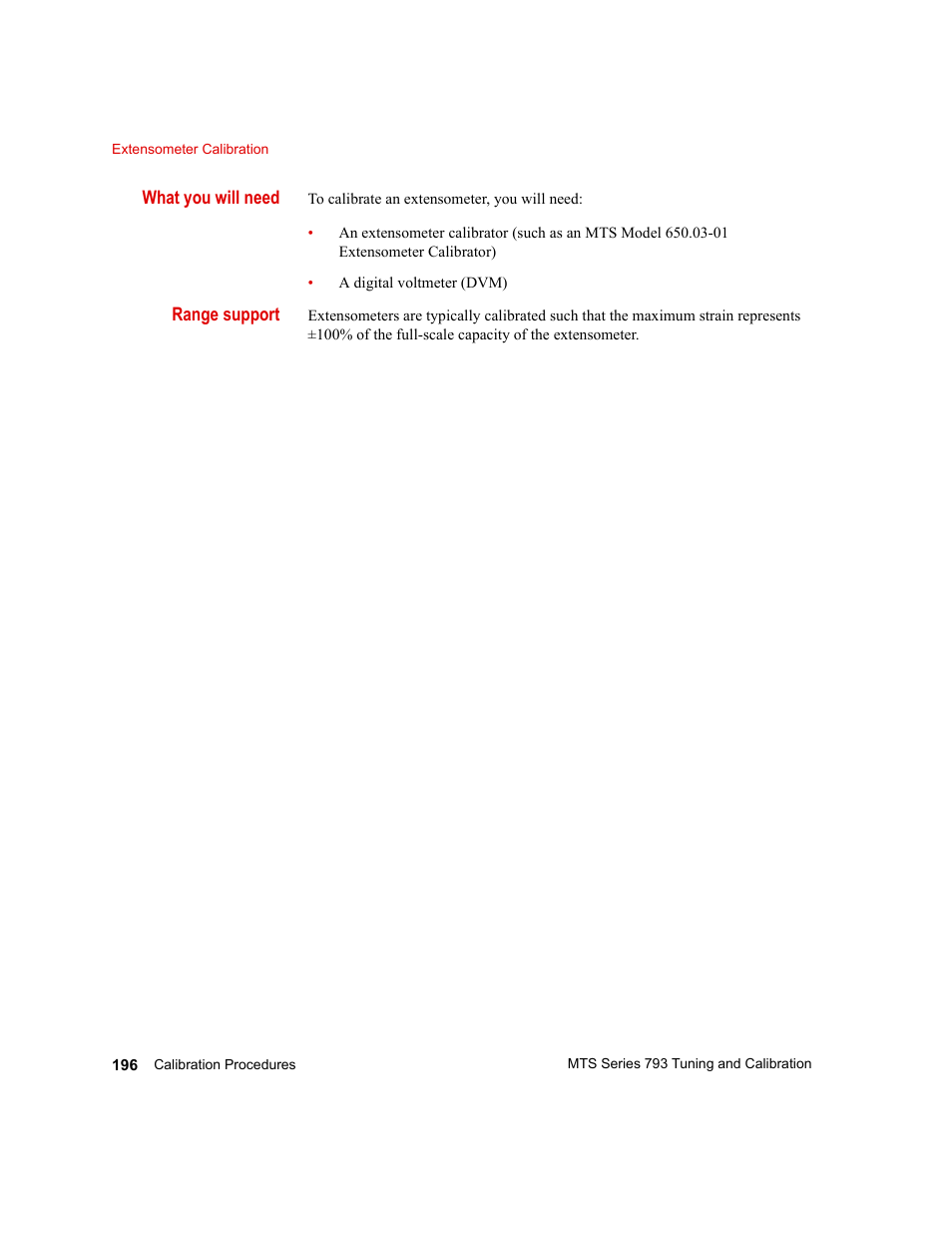 MTS Series 793 User Manual | Page 196 / 218