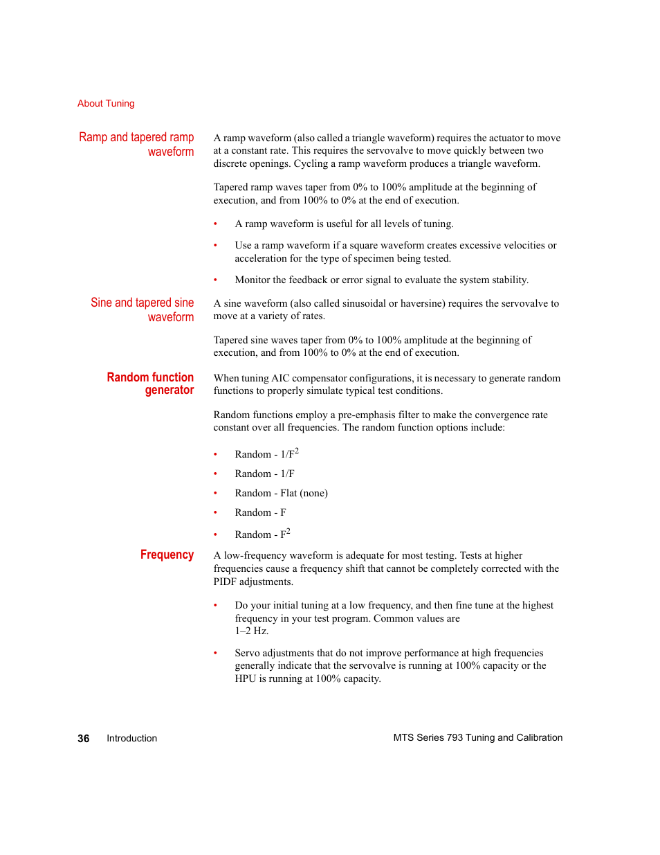 MTS Series 793 User Manual | Page 36 / 218