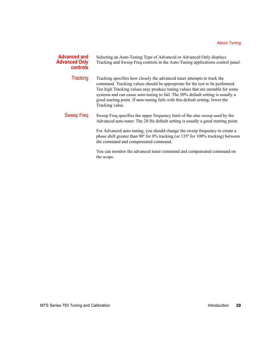 MTS Series 793 User Manual | Page 39 / 218