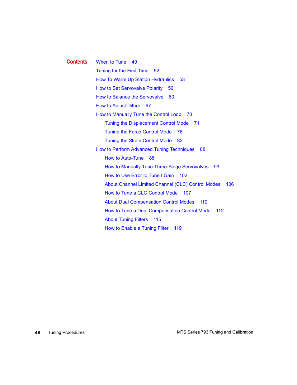 MTS Series 793 User Manual | Page 48 / 218