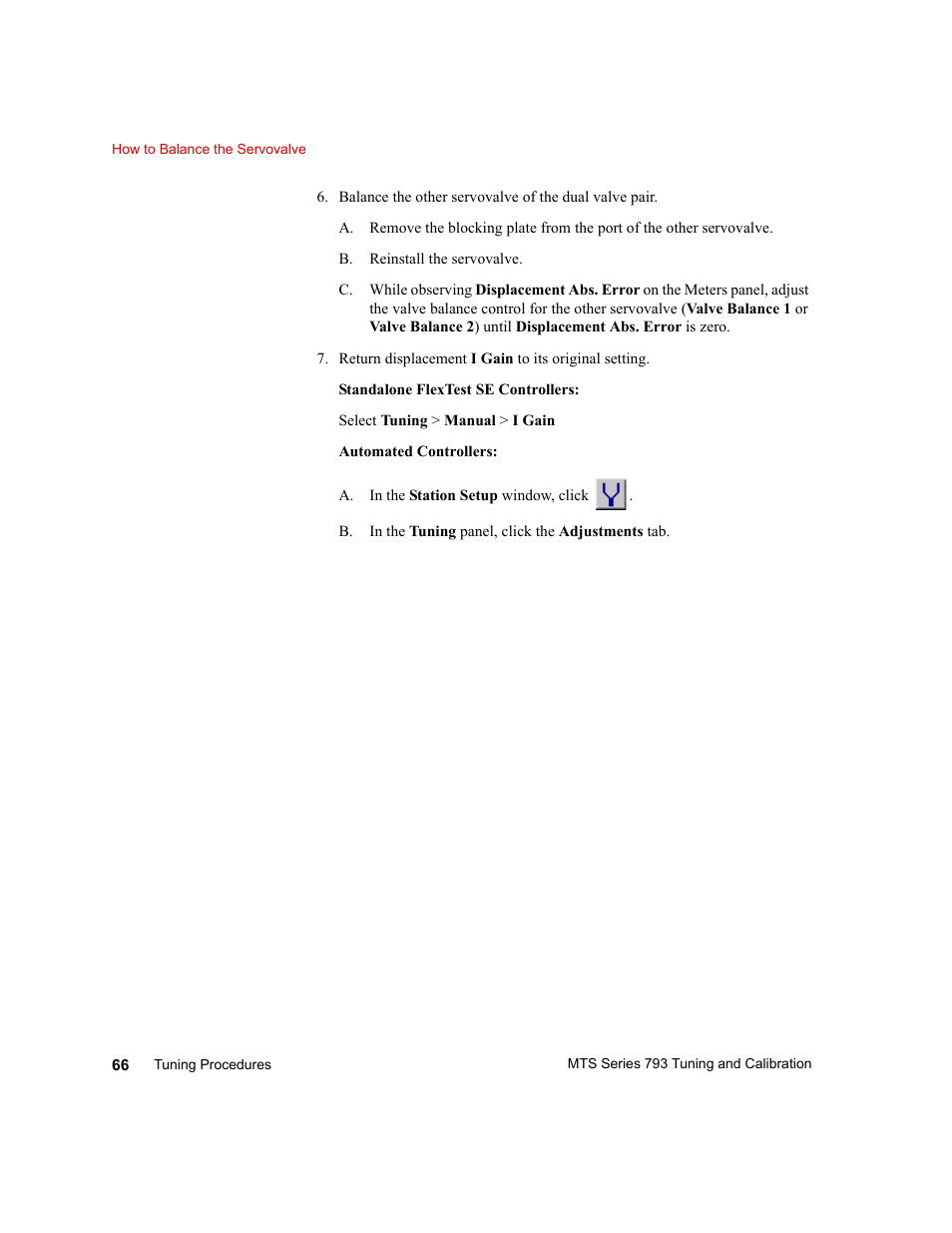 MTS Series 793 User Manual | Page 66 / 218