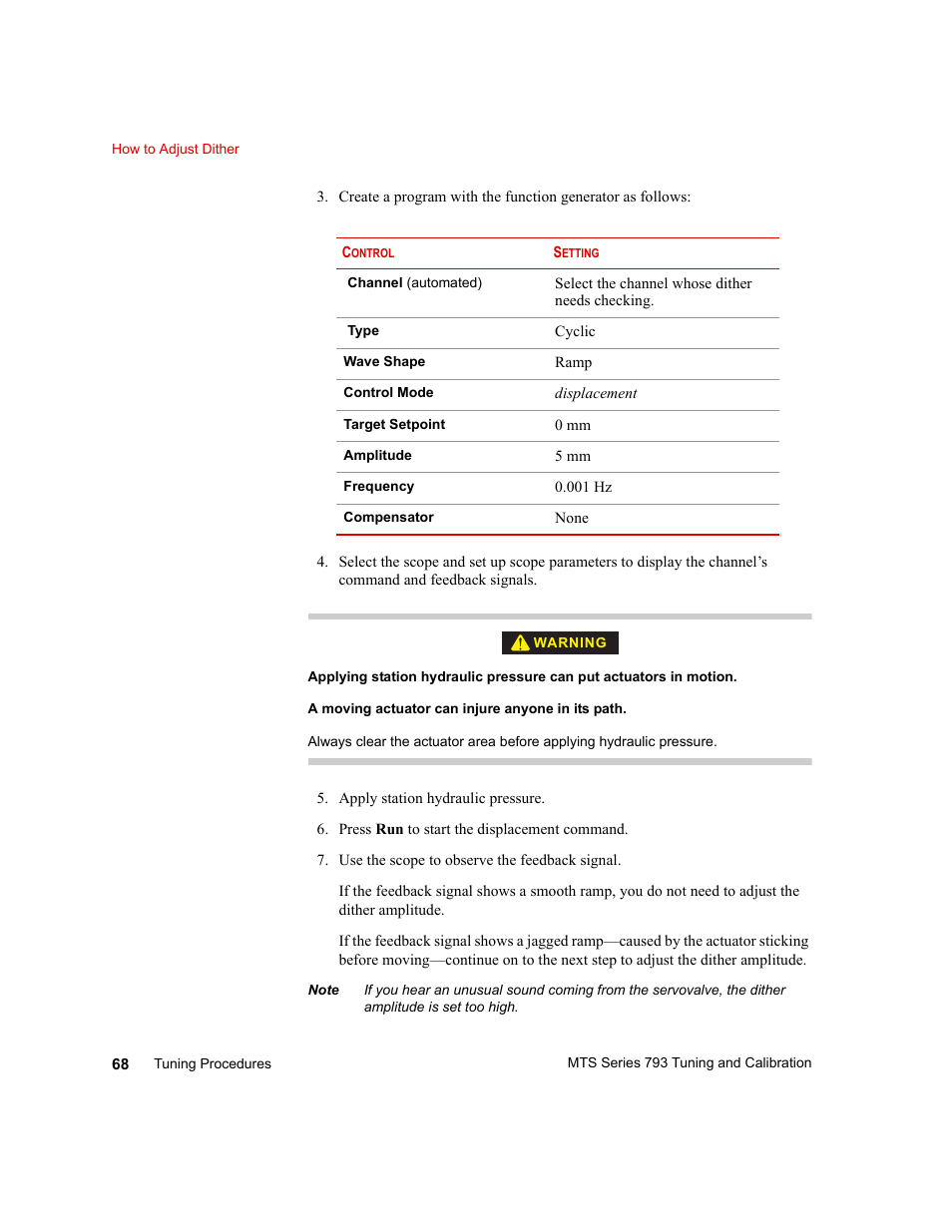 MTS Series 793 User Manual | Page 68 / 218