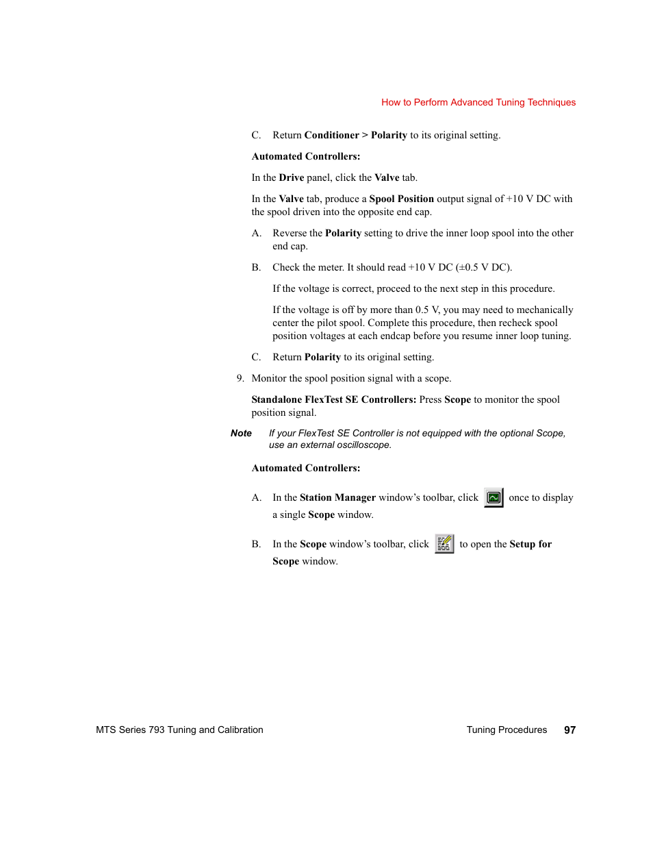 MTS Series 793 User Manual | Page 97 / 218