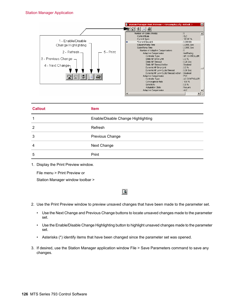 MTS Series 793 User Manual | Page 126 / 490