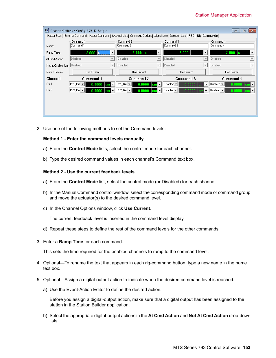 MTS Series 793 User Manual | Page 153 / 490