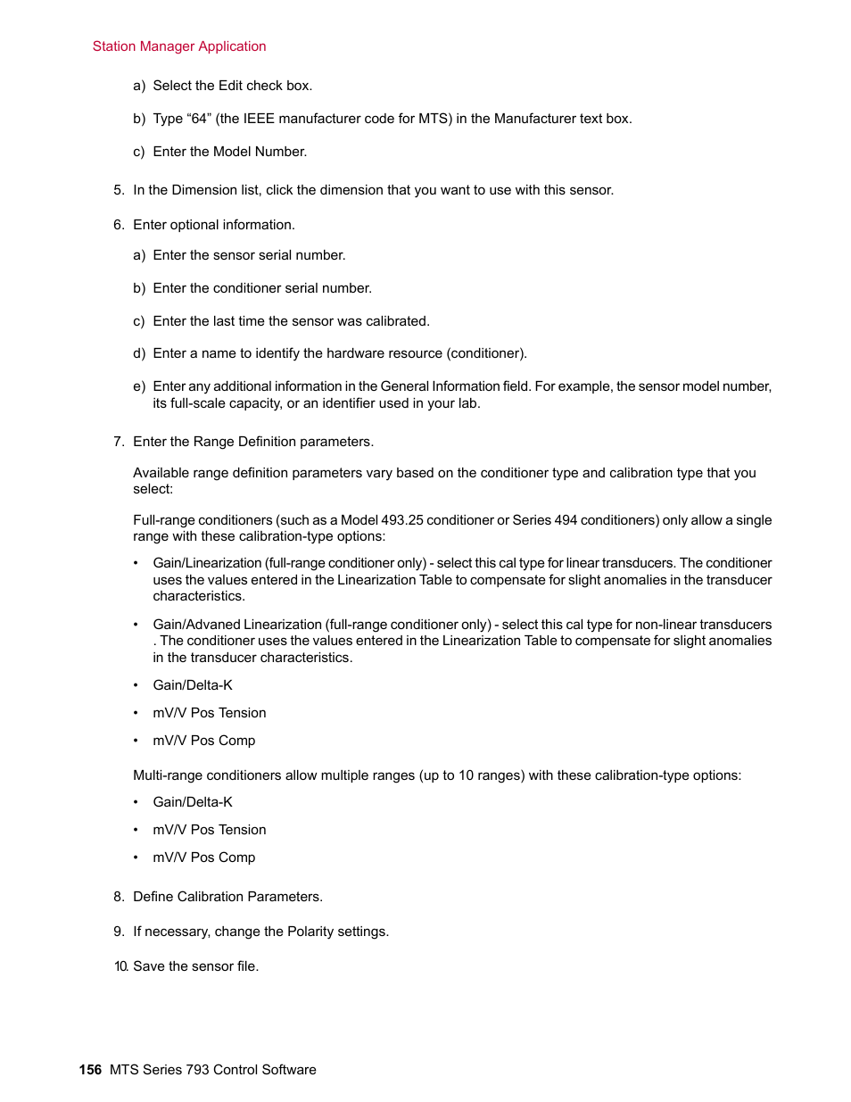 MTS Series 793 User Manual | Page 156 / 490