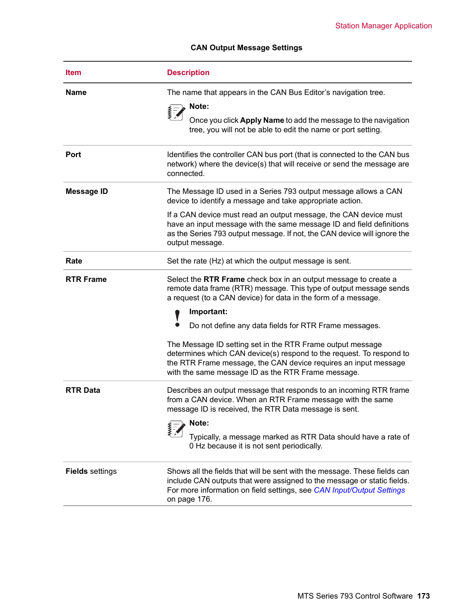 MTS Series 793 User Manual | Page 173 / 490