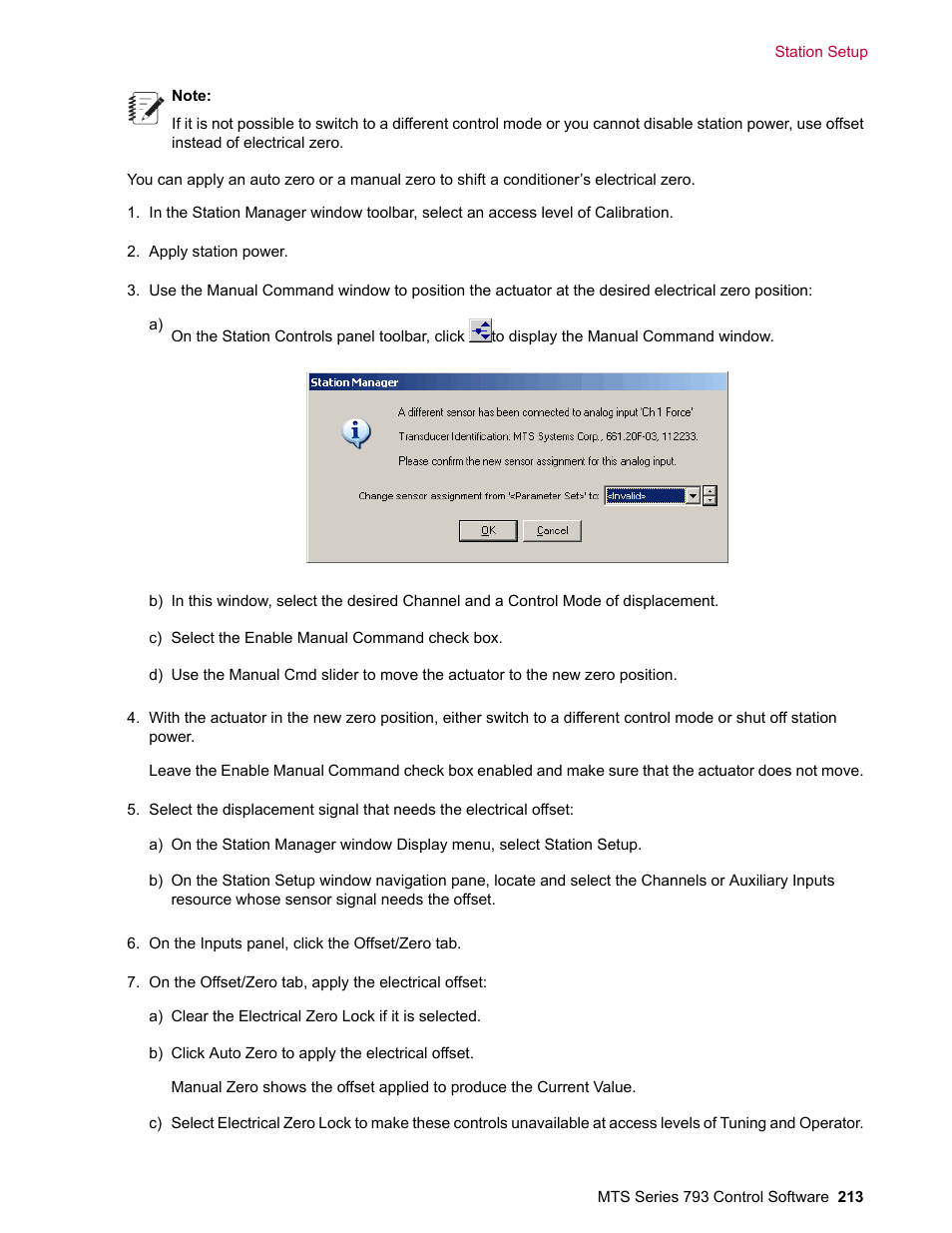 MTS Series 793 User Manual | Page 213 / 490