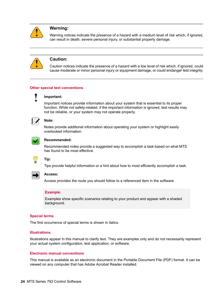 MTS Series 793 User Manual | Page 24 / 490