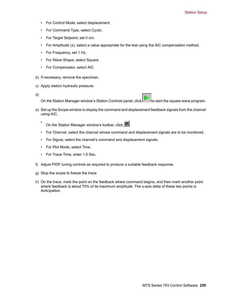 MTS Series 793 User Manual | Page 259 / 490