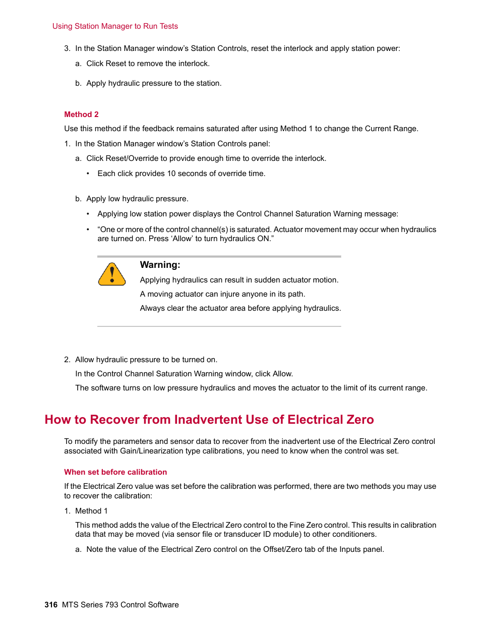 MTS Series 793 User Manual | Page 316 / 490