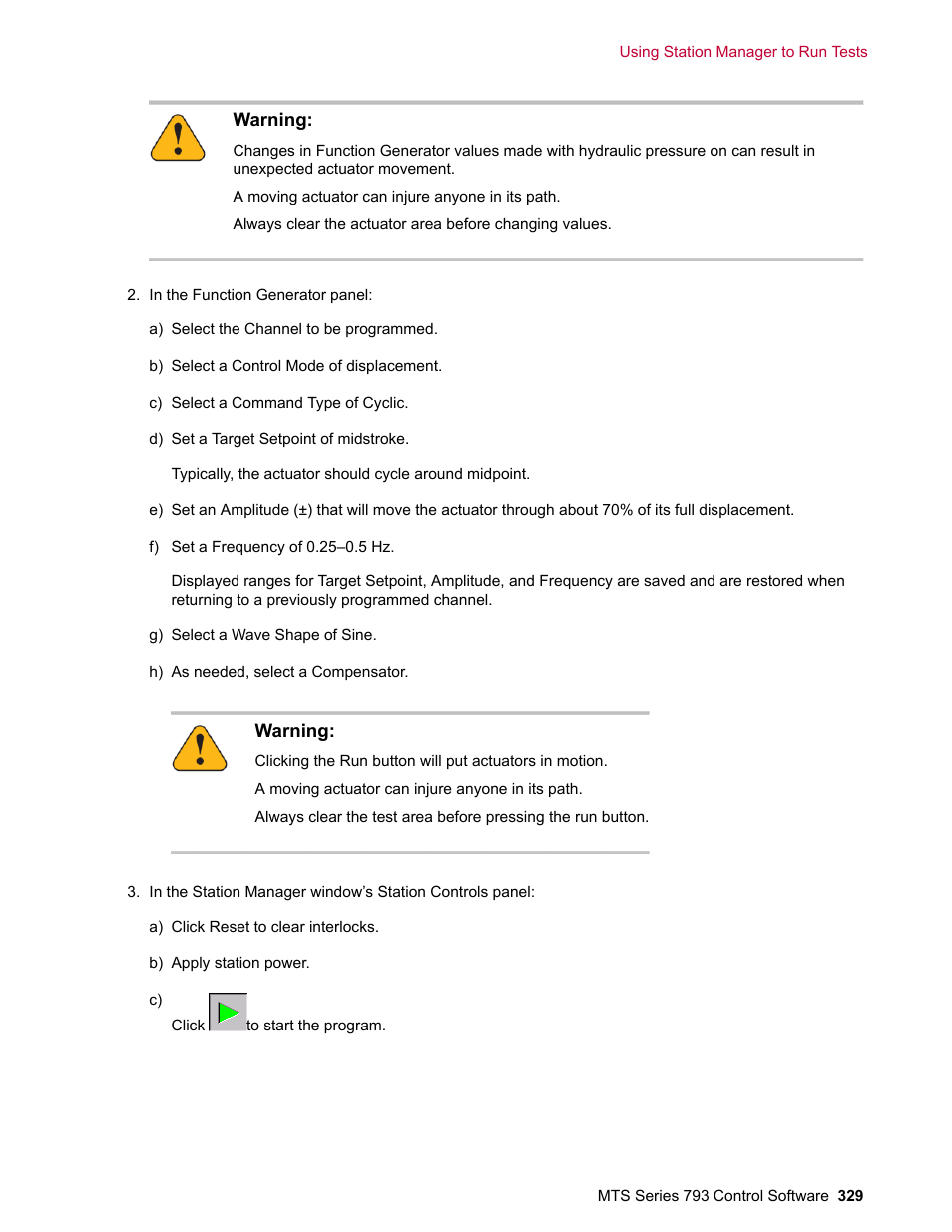 MTS Series 793 User Manual | Page 329 / 490