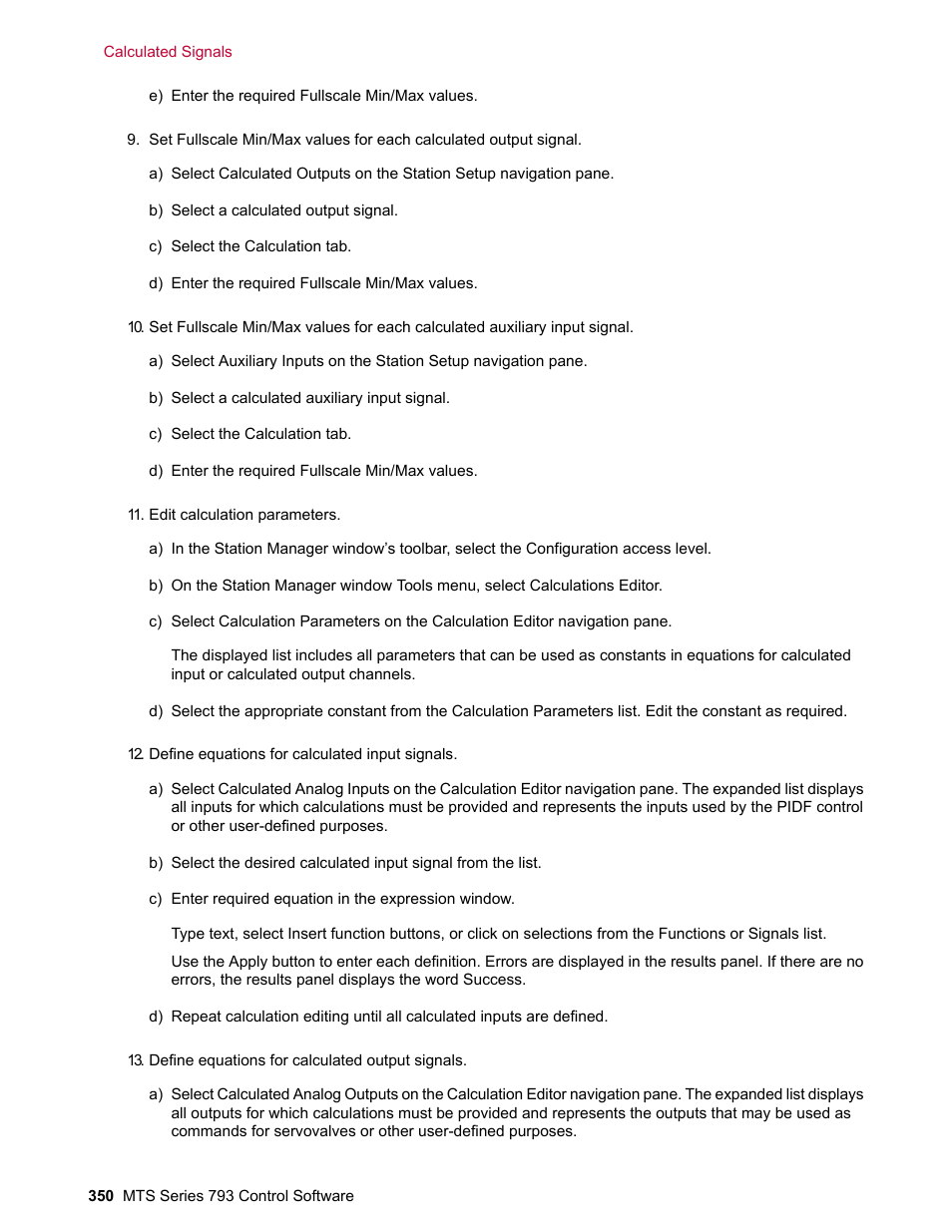 MTS Series 793 User Manual | Page 350 / 490