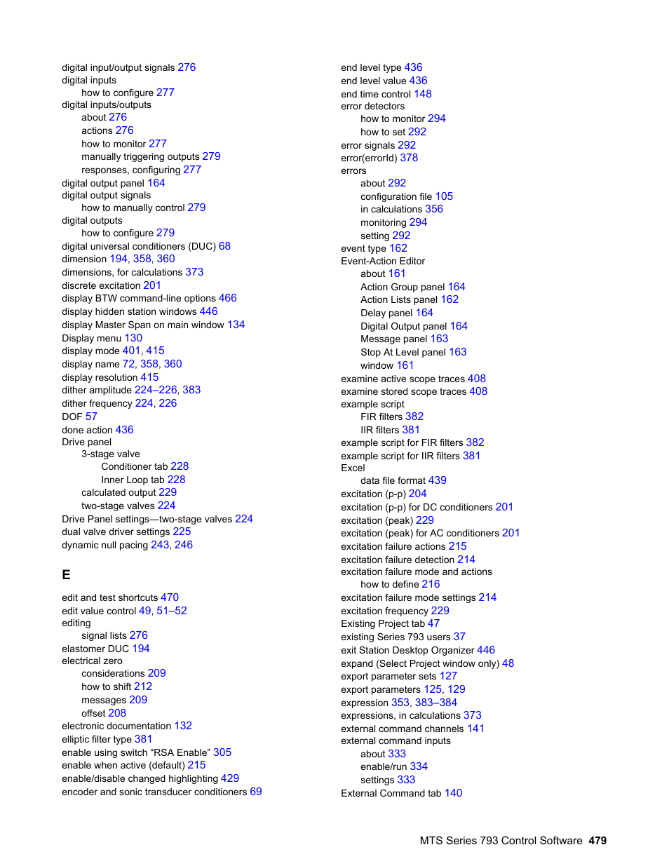 MTS Series 793 User Manual | Page 479 / 490