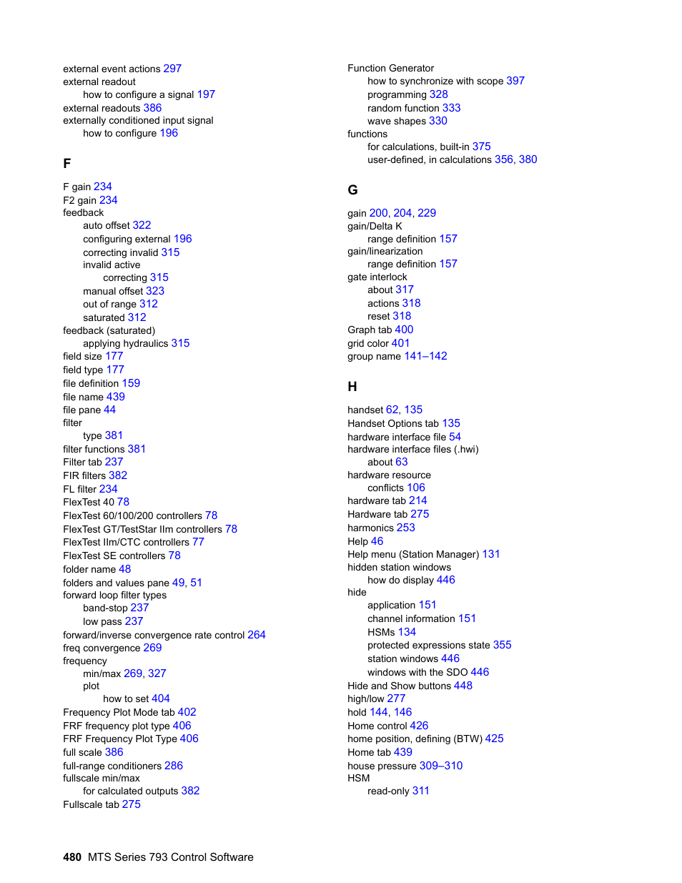 MTS Series 793 User Manual | Page 480 / 490