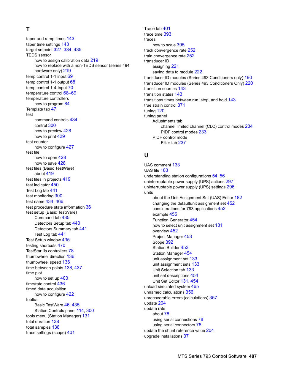 MTS Series 793 User Manual | Page 487 / 490