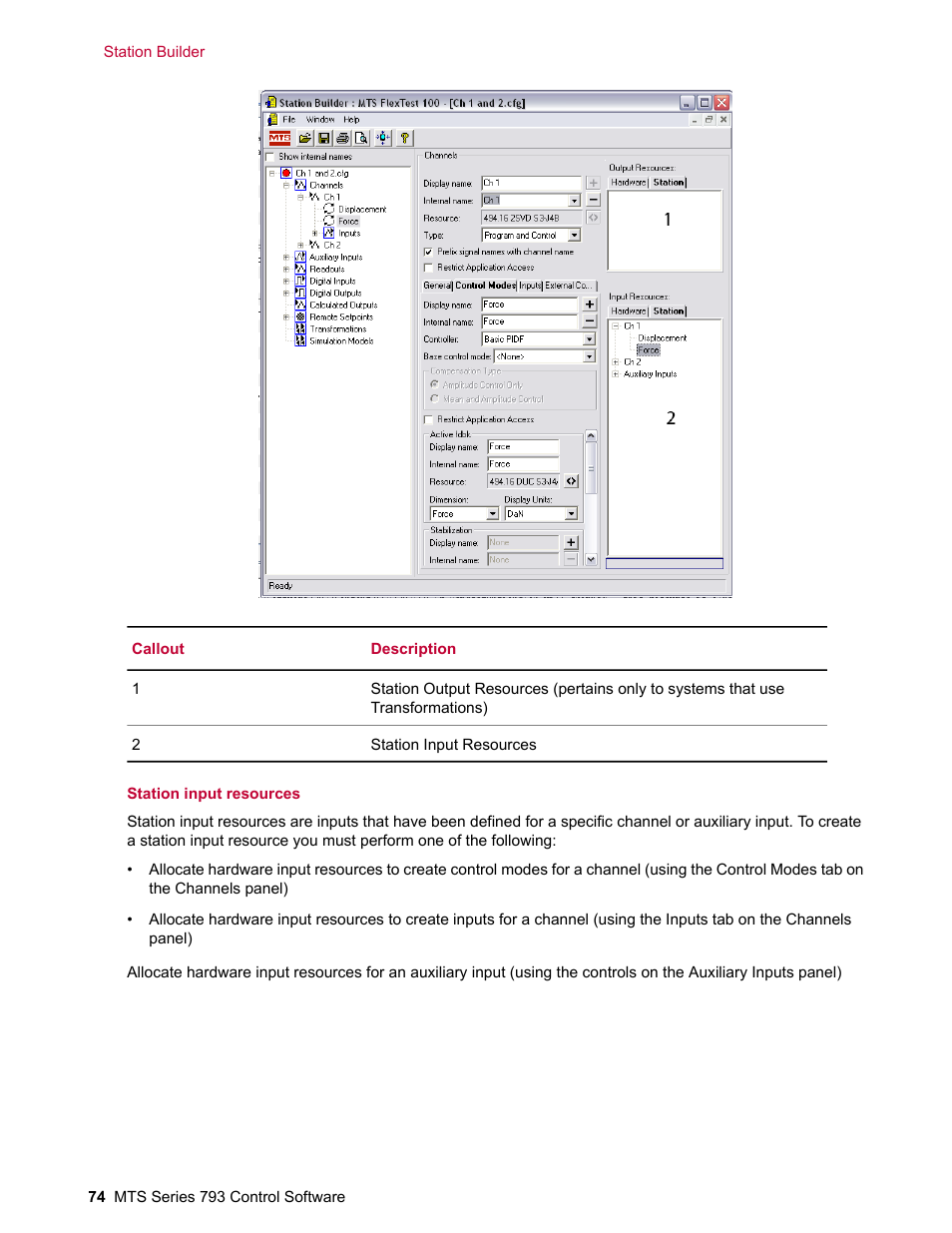 MTS Series 793 User Manual | Page 74 / 490