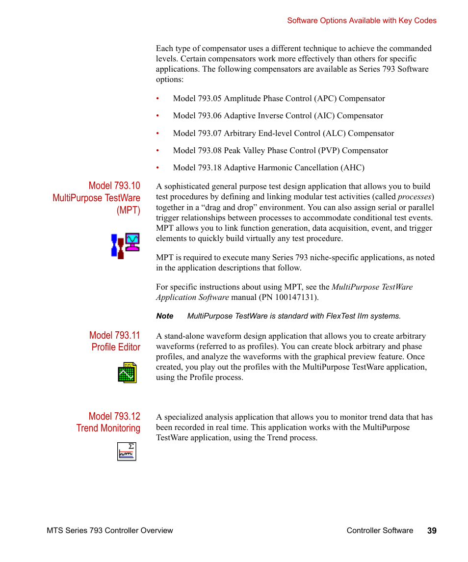 MTS Series 793 Controller User Manual | Page 39 / 106