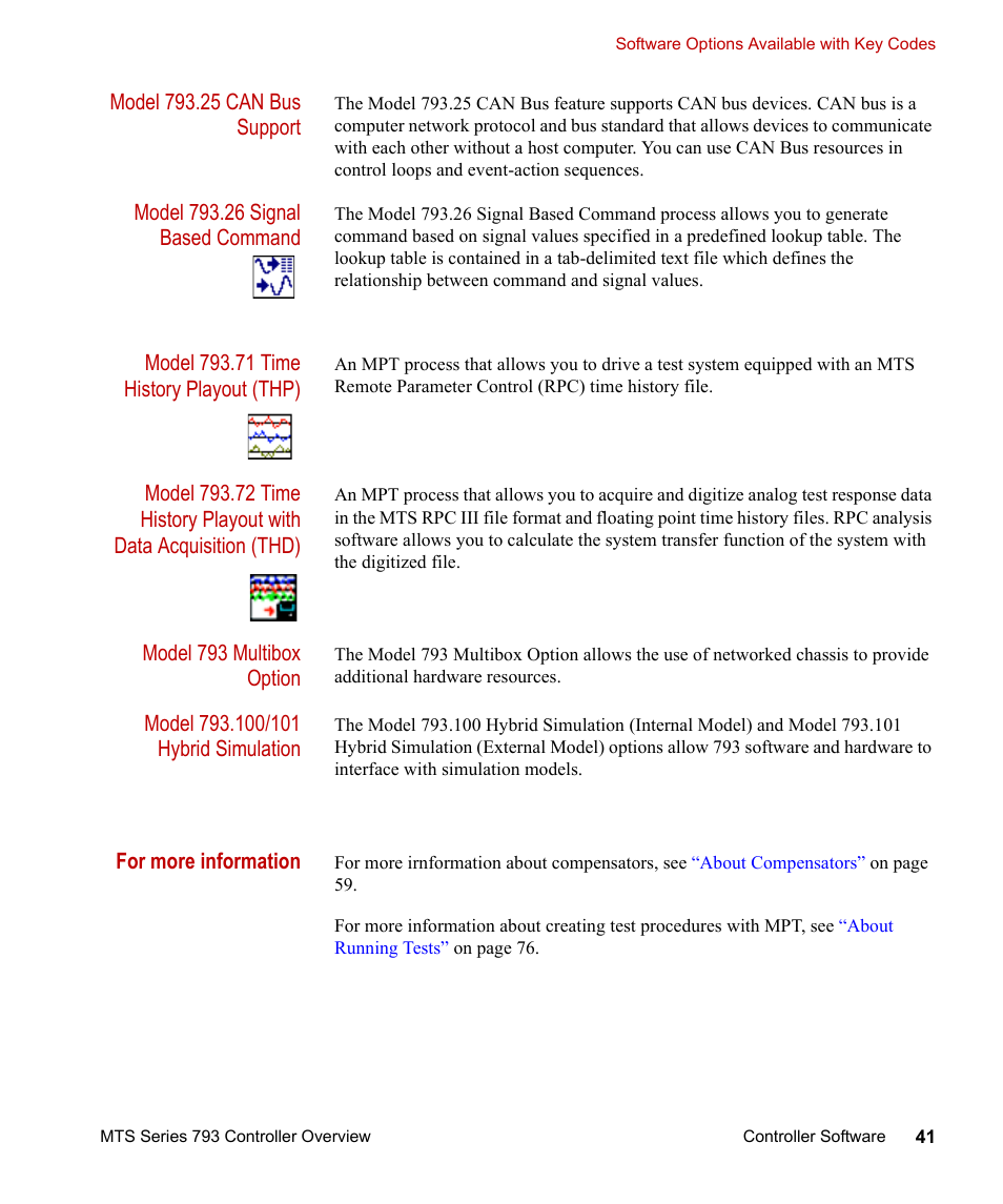 MTS Series 793 Controller User Manual | Page 41 / 106