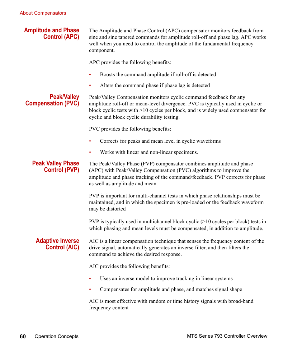 MTS Series 793 Controller User Manual | Page 60 / 106
