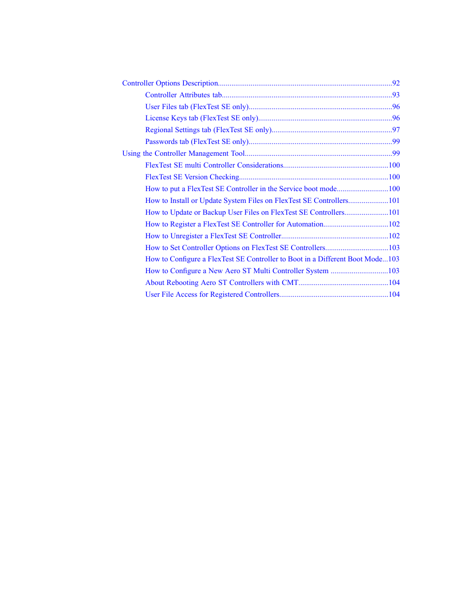 Controller management tool | MTS Series 793 Utility Software User Manual | Page 6 / 124