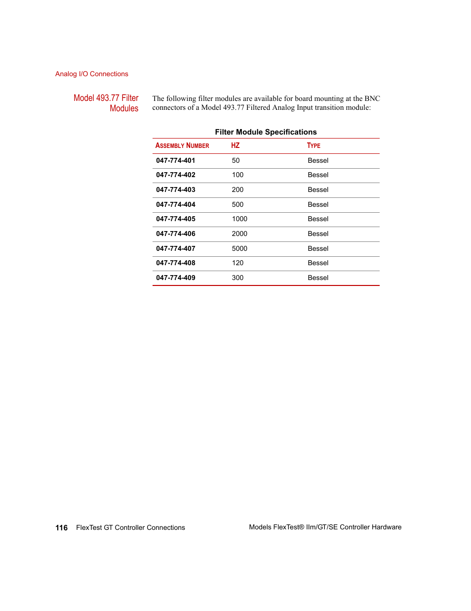 MTS Model FlexTest SE User Manual | Page 116 / 264