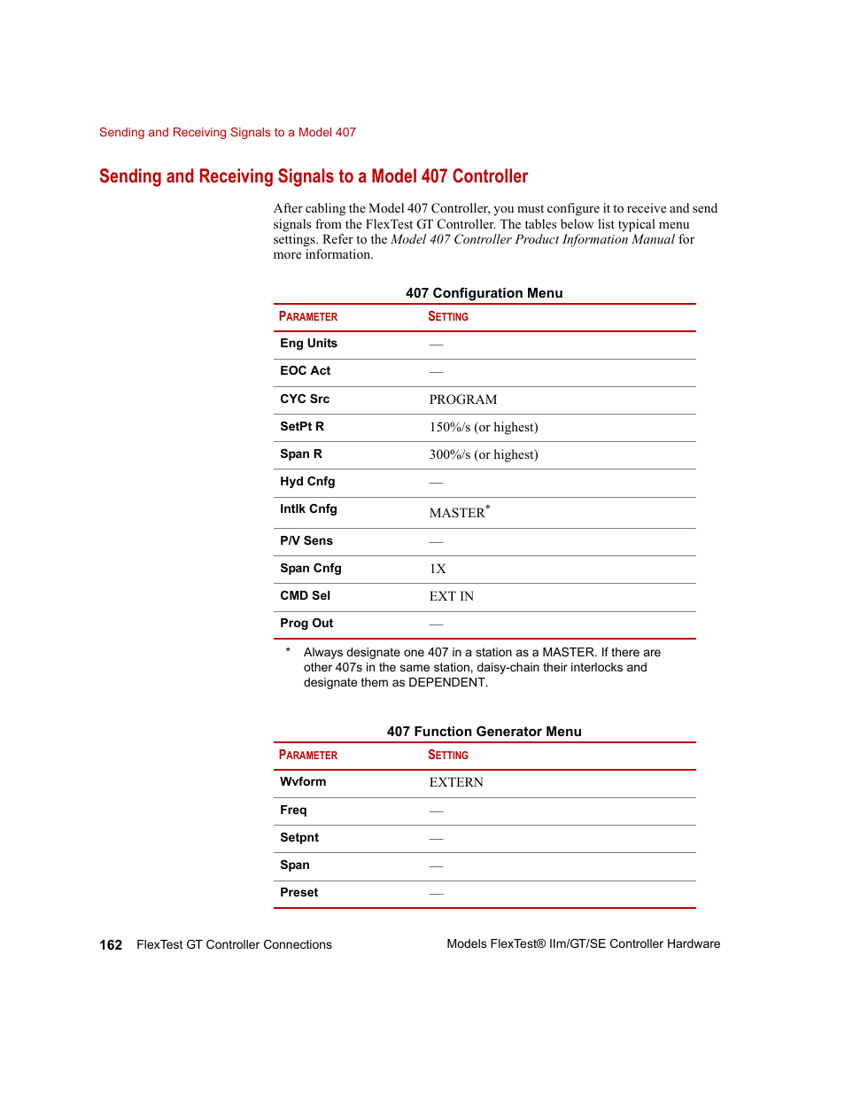 MTS Model FlexTest SE User Manual | Page 162 / 264