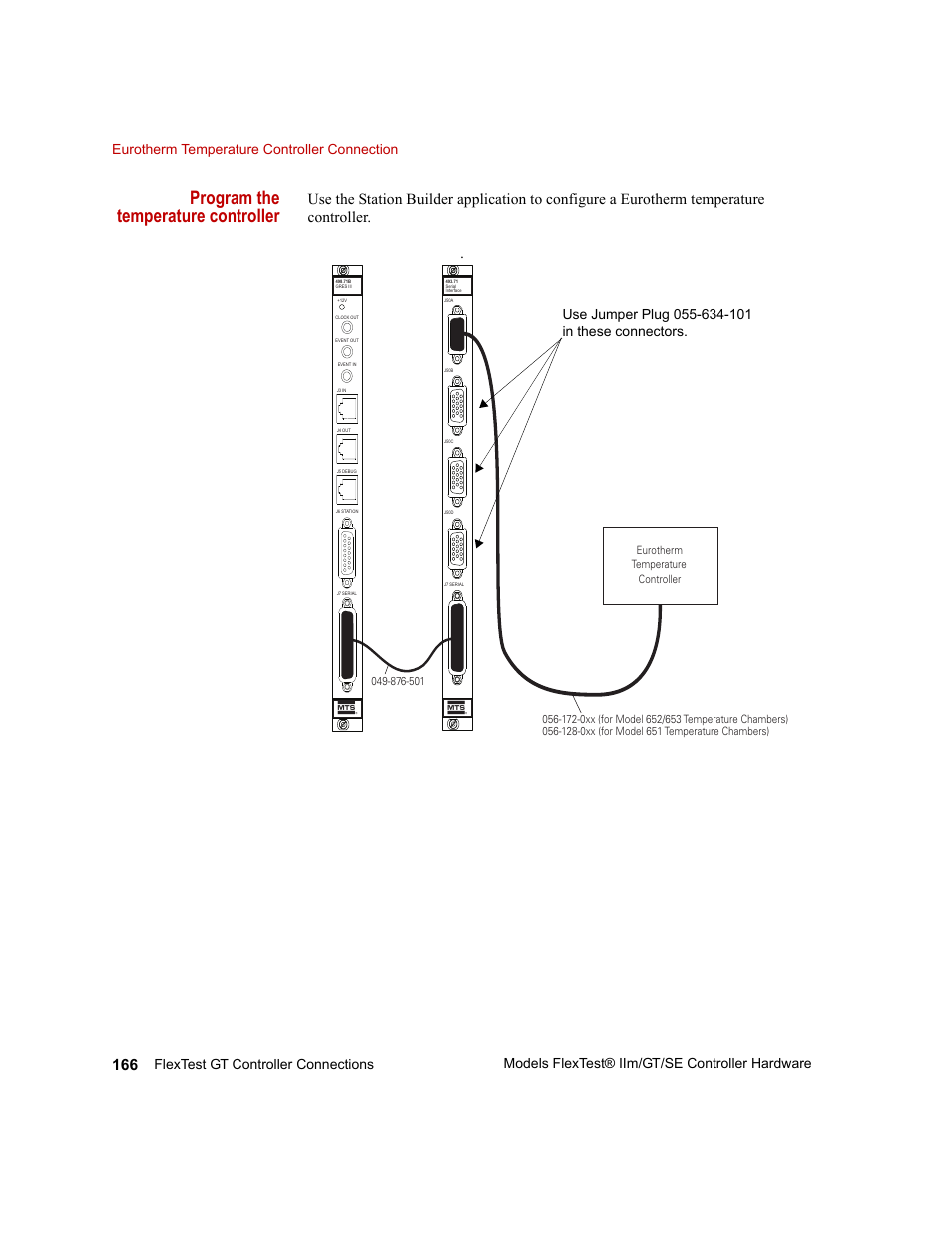 Program the temperature controller | MTS Model FlexTest SE User Manual | Page 166 / 264