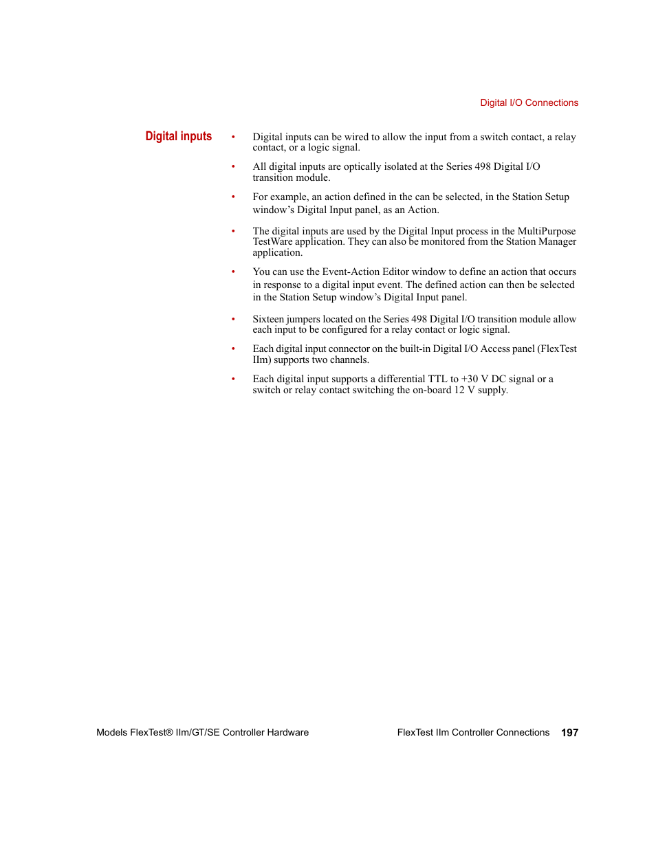 MTS Model FlexTest SE User Manual | Page 197 / 264