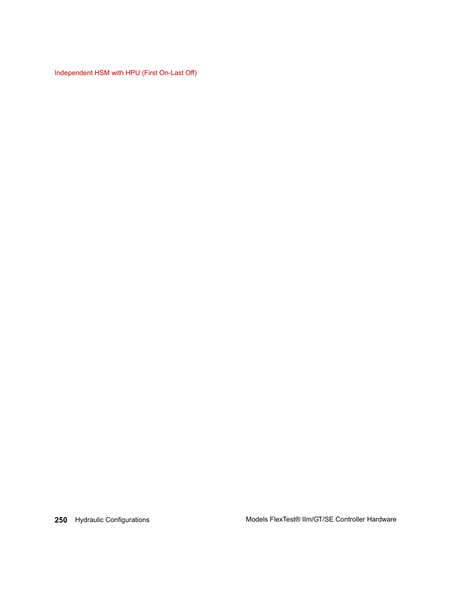 MTS Model FlexTest SE User Manual | Page 250 / 264