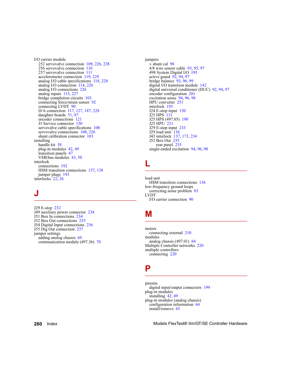 MTS Model FlexTest SE User Manual | Page 260 / 264