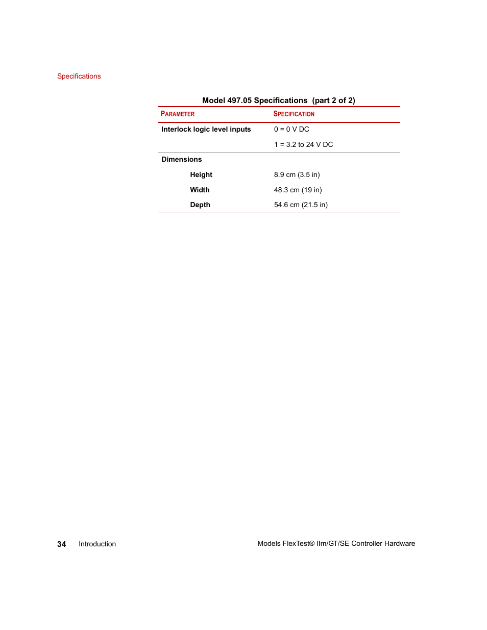 MTS Model FlexTest SE User Manual | Page 34 / 264