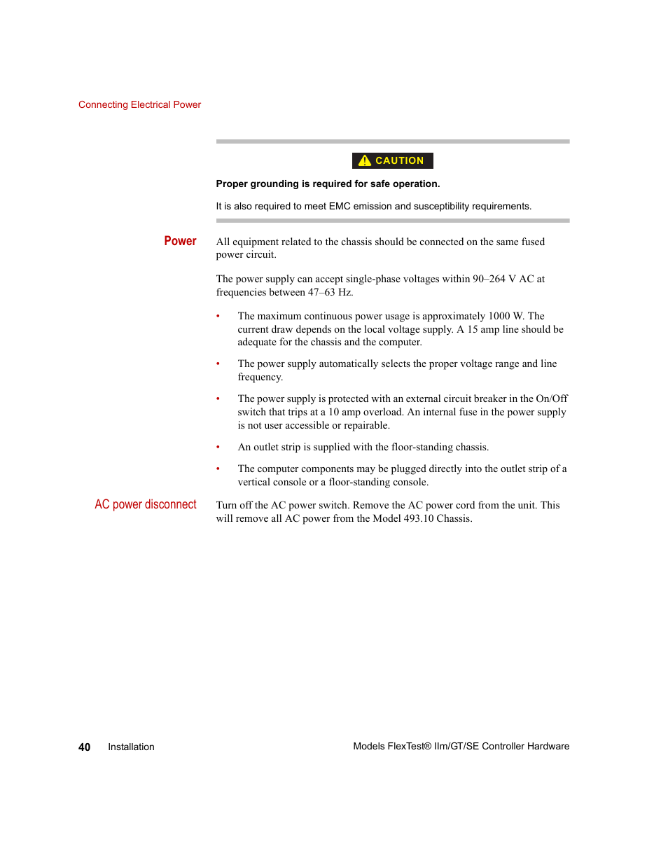 MTS Model FlexTest SE User Manual | Page 40 / 264