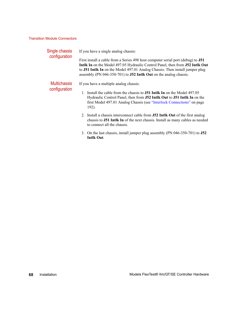 MTS Model FlexTest SE User Manual | Page 68 / 264