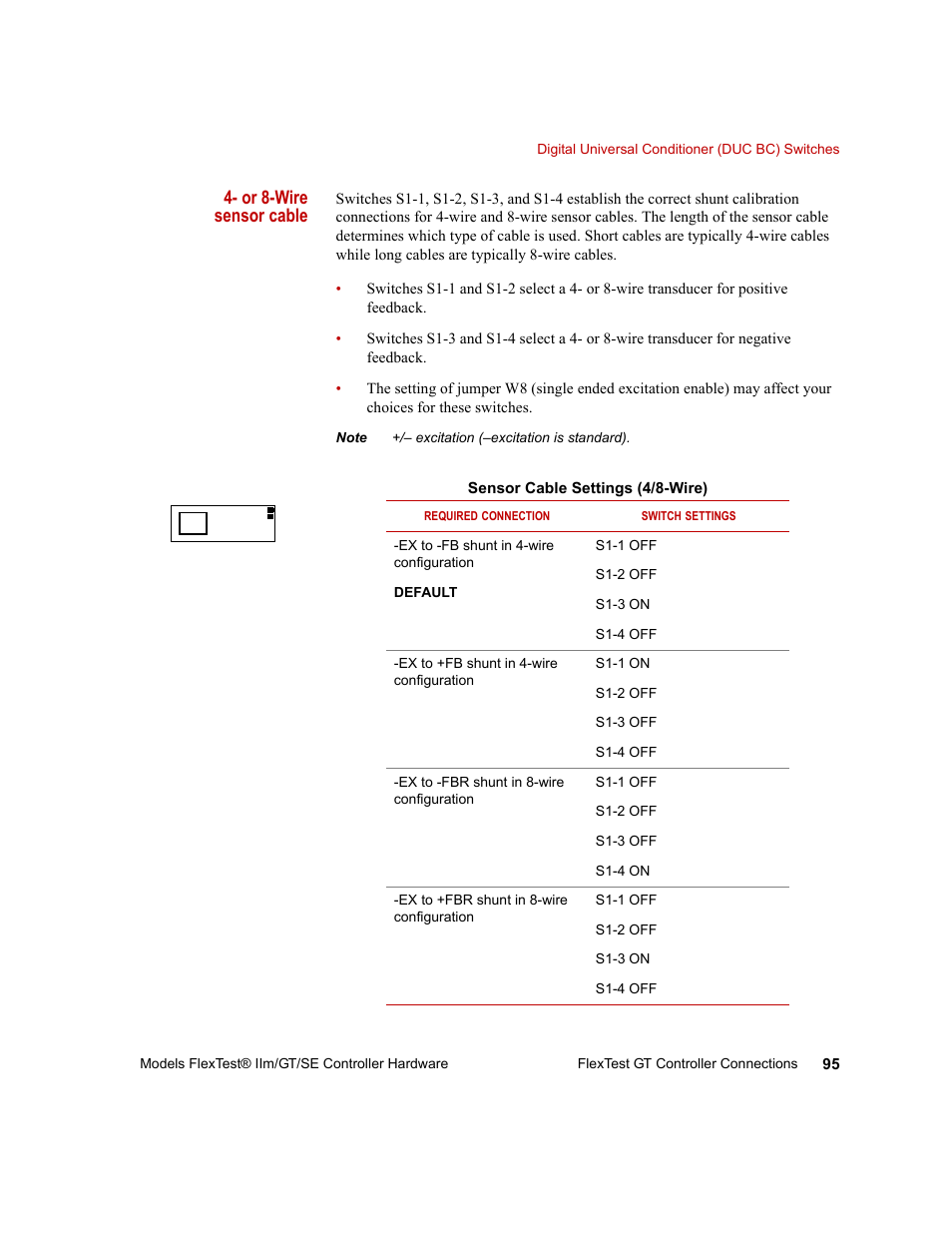 Or 8-wire sensor cable | MTS Model FlexTest SE User Manual | Page 95 / 264
