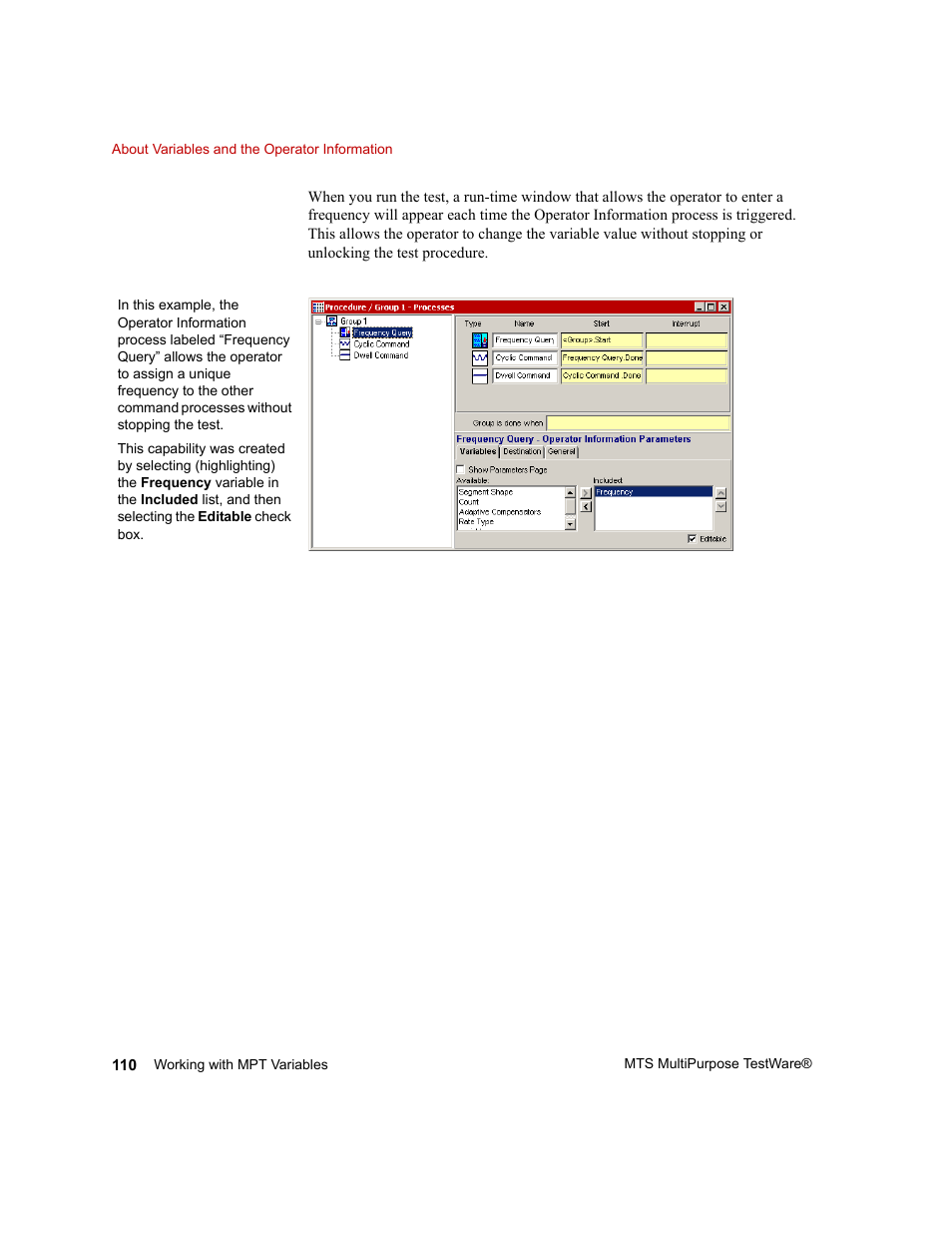 MTS Series 793 Application User Manual | Page 110 / 576