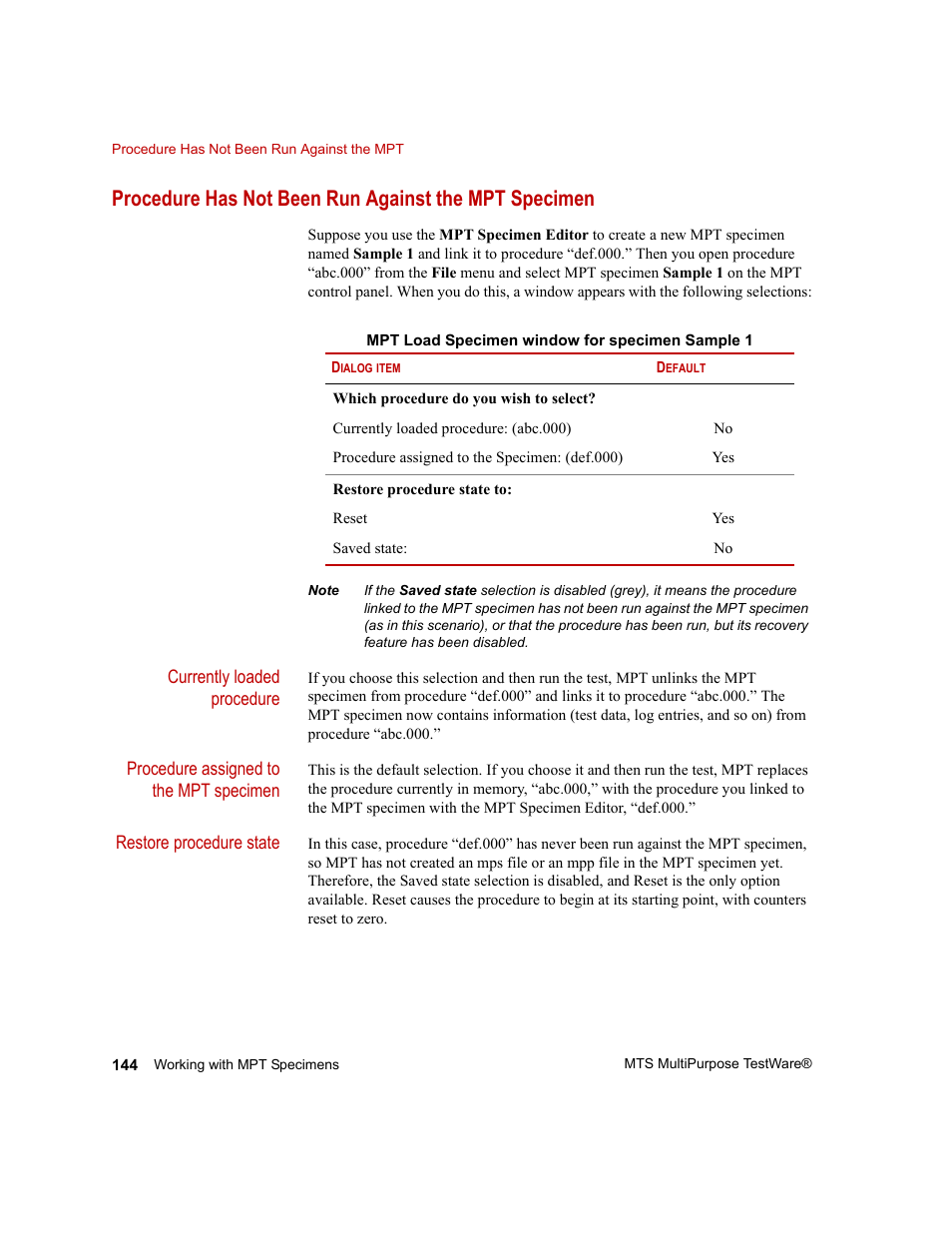 MTS Series 793 Application User Manual | Page 144 / 576