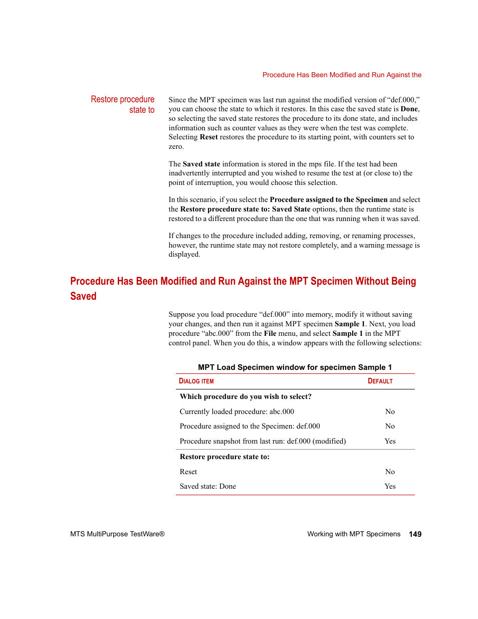 MTS Series 793 Application User Manual | Page 149 / 576