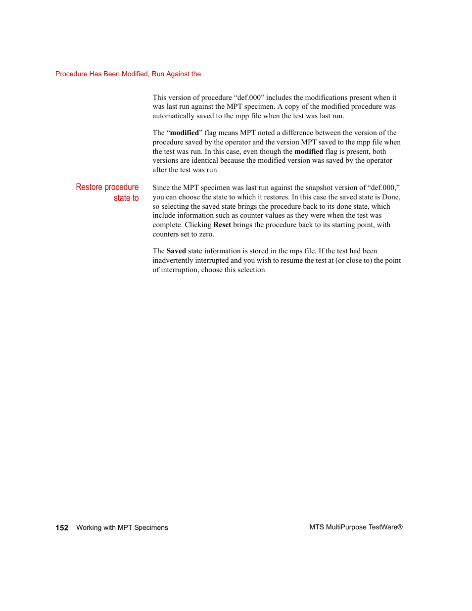 MTS Series 793 Application User Manual | Page 152 / 576