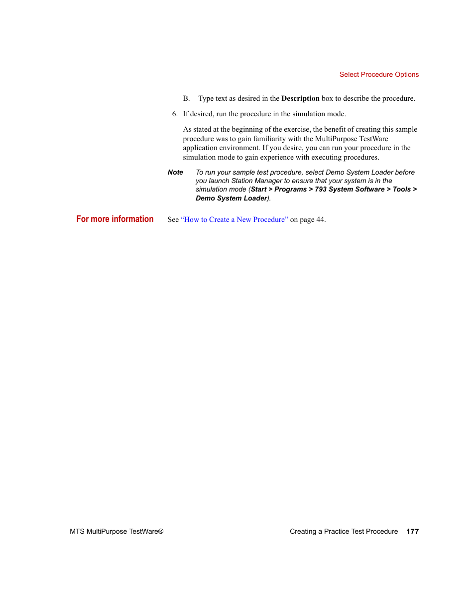 MTS Series 793 Application User Manual | Page 177 / 576