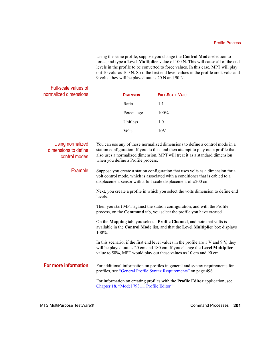 MTS Series 793 Application User Manual | Page 201 / 576