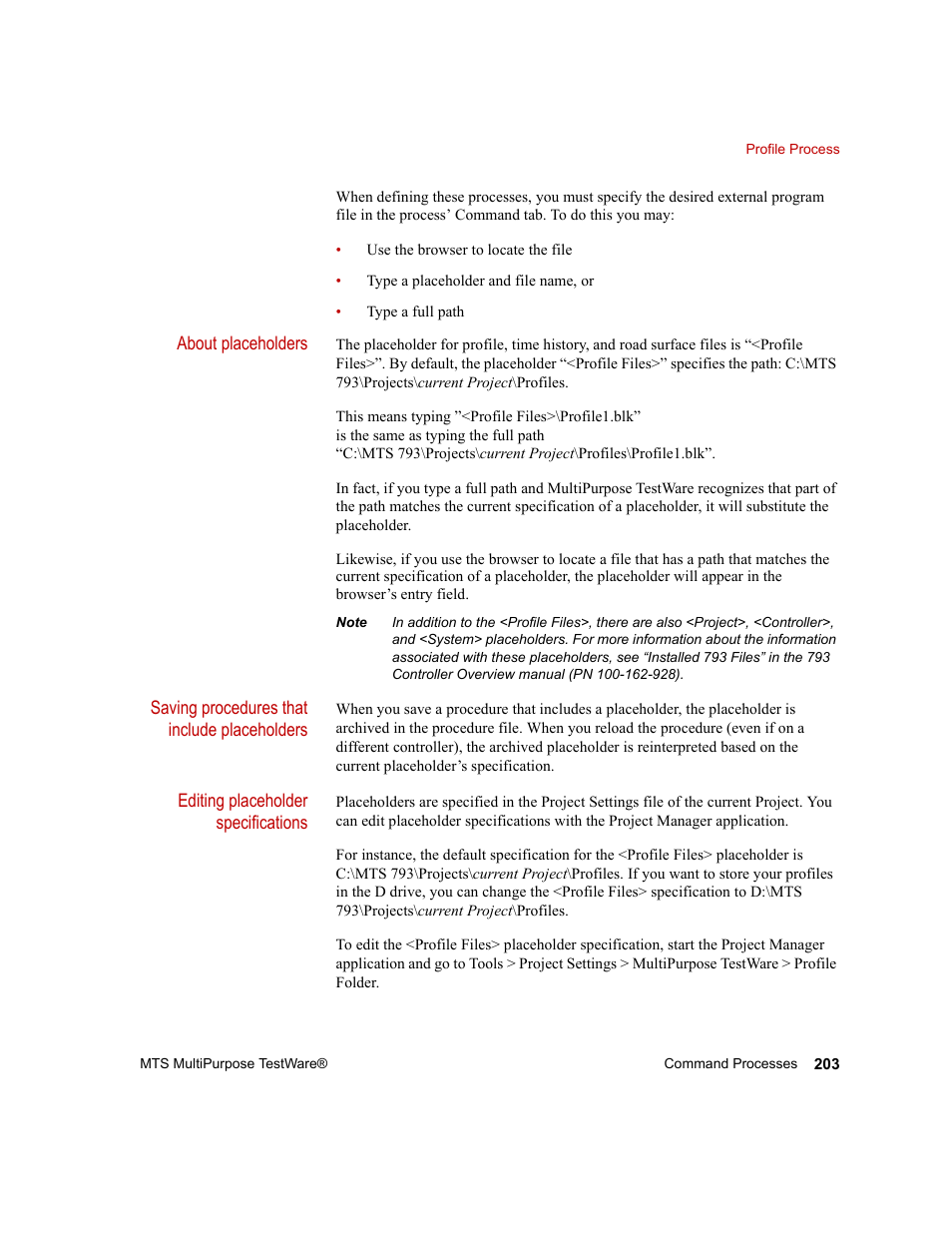MTS Series 793 Application User Manual | Page 203 / 576