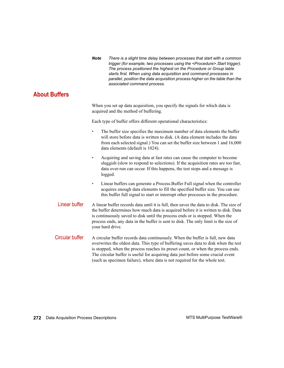 About buffers | MTS Series 793 Application User Manual | Page 272 / 576