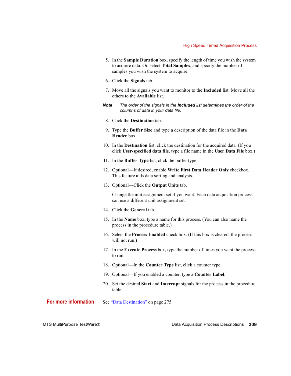 MTS Series 793 Application User Manual | Page 309 / 576
