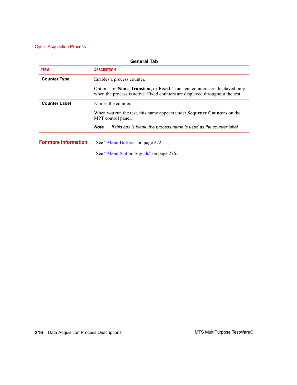 MTS Series 793 Application User Manual | Page 316 / 576