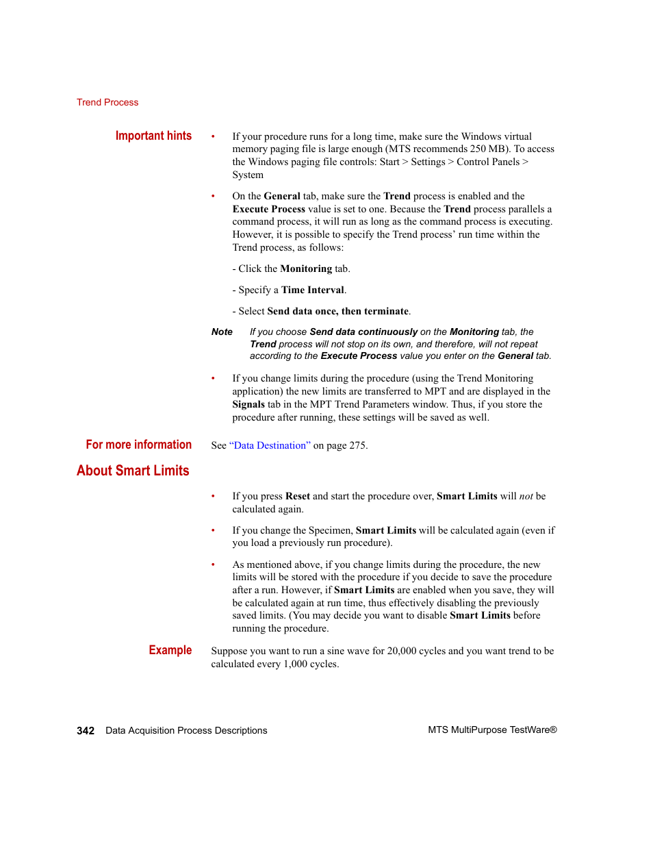 About smart limits | MTS Series 793 Application User Manual | Page 342 / 576
