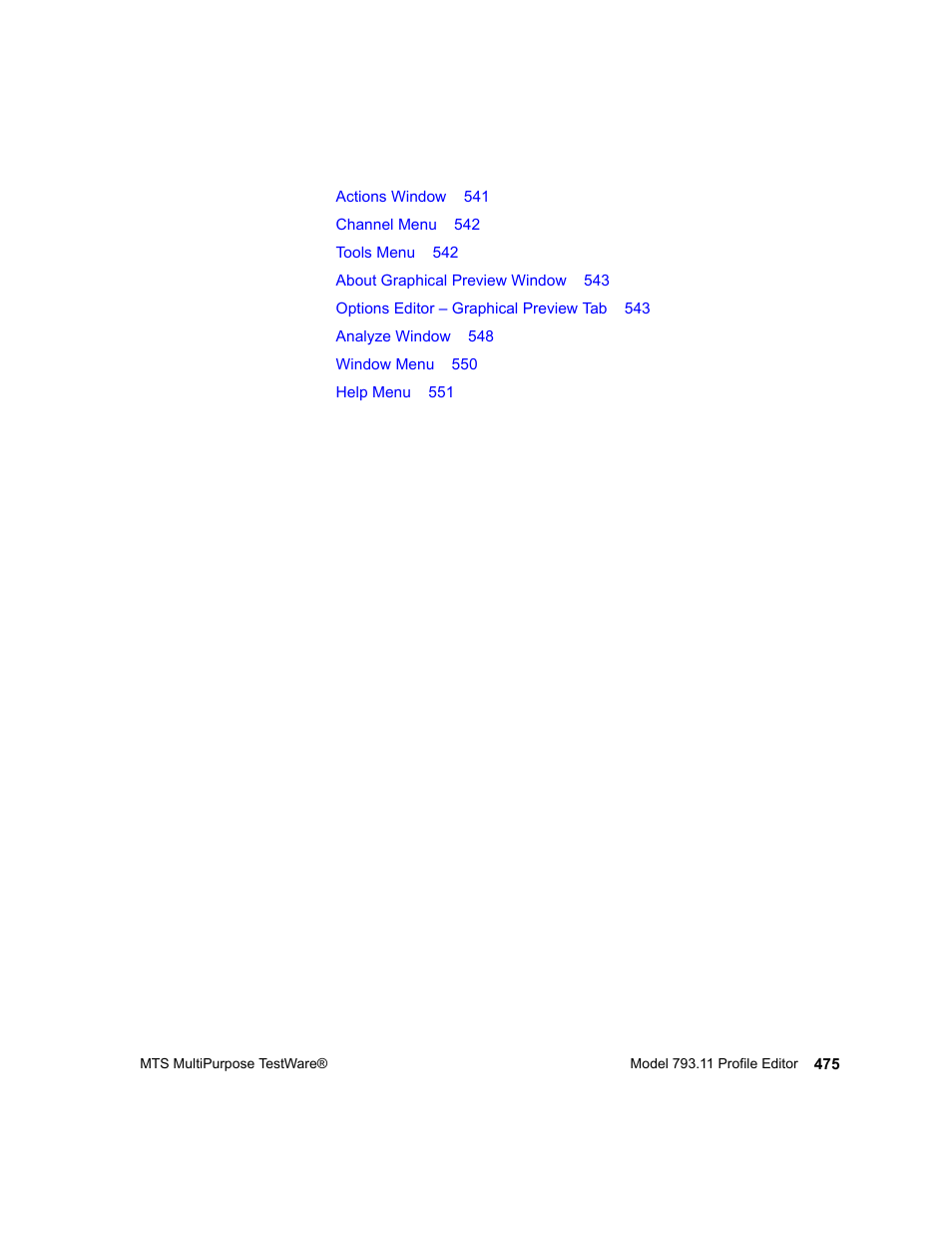 MTS Series 793 Application User Manual | Page 475 / 576